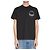 Moncler Baumwoll-T-Shirt mit Logo-Druck Schwarz