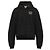 Kenzo Baumwollbestickter Hoodie Schwarz