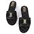 Salvatore Ferragamo Slide NERO - vista 4