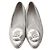 Chanel Graue Camellia Ballerinas Braun - Ansicht 2