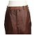 Marni Dunkelbraune Vintage-Lederrock - Ansicht 6