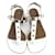 Hermès Sandali Olivia bianchi Bianco  - vista 2