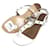 Hermès Sandali Olivia bianchi Bianco  - vista 3