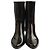 Salvatore Ferragamo Botas de lluvia marrón oscuro Castaño - vista 2