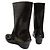 Salvatore Ferragamo Botas de lluvia marrón oscuro Castaño - vista 4