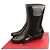 Salvatore Ferragamo Botas de lluvia marrón oscuro Castaño - vista 5
