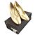 Giuseppe Zanotti Décolleté in metallo oro D'oro - vista 6
