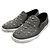 Jimmy Choo Sternenbesetzter Anthrazit Slip-On Braun
