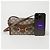 Gucci Borsa a spalla mini Horsebit Marrone - vista 9