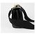 Céline Weiche Schulter-Crossbody-Tasche Schwarz - Ansicht 3