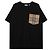 Burberry Kariertes Baumwoll-T-Shirt mit Tasche - Ansicht 4