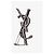 Saint Laurent Broche de Cocodrilo Plata - vista 5