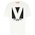 Valentino Camiseta de algodón jersey estampada Blanco