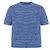 Gucci Feinripp T-Shirt mit Rundhalsausschnitt XKENS Blau