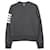 Thom Browne Moletom Loopback Clássico Marrom  - vista 4