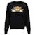 Kenzo Bestickter Wollpullover Happy Tiger Schwarz  - Ansicht 1