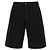 Saint Laurent Bermuda baggy in twill di cotone Nero
