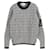 Thom Browne Suéter de ponto com gola redonda Marrom  - vista 3