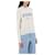Fendi Kaschmirstrickpullover Weiß  - Ansicht 5
