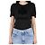 Isabel Marant Leinen T-Shirt mit Logo - Ansicht 5