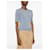 Céline Pullover mit Rundhalsausschnitt aus feiner Wolle Blau  - Ansicht 7