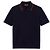 Gucci Polo in Seta e Cotone Blu