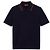 Gucci Polo in Seta e Cotone Blu - vista 4
