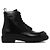 Prada Gepolsterte Lederstiefel - Ansicht 4