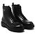 Prada Gepolsterte Lederstiefel - Ansicht 5