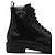 Prada Gepolsterte Lederstiefel - Ansicht 7