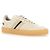 Moncler Sneakers in Suede Canvas Marrone - vista 5