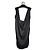 Vestido negro con espalda descubierta Acne - vista 2