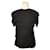 Isabel Marant Schwarzes Glitzer-Rüschenshirt - Ansicht 3