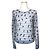 Leichtes blau gestreiftes Strickoberteil von Sonia Rykiel