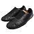 Louis Vuitton Mocassini in pelle nera per uomini Nero