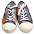 Valentino Sneakers da uomo in camouflage Multicolore - vista 2