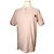 Burberry Kurzarm-Piqué-Shirt in Hellrosa Pink