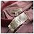 Burberry Camicia Piquet a Righe Bordeaux da Uomo Rosso - vista 3