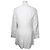 Kenzo Chaqueta de lino blanco bordada Jungle Line - vista 2