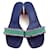 Loewe Mule con perline Blu  - vista 2