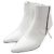 Botines de cuero blanco Isabel Marant