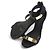 Tory Burch Scarpe T-Strap in metallo nero - vista 3