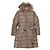 Moncler Giacca Lunga Fabre Taglia Marrone