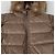 Moncler Giacca Lunga Fabre Taglia Marrone - vista 4