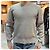 Thom Browne Strickarmband mit drei Streifen Milano Braun - Ansicht 2