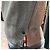 Thom Browne Strickarmband mit drei Streifen Milano Braun - Ansicht 8