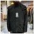 Giacca a vento con cappuccio packable con logo Acne Nero - vista 2