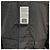 Giacca a vento con cappuccio packable con logo Acne Nero - vista 7