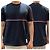 Thom Browne Camiseta de manga corta Three-Stripes Azul Marino - vista 19