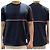 Thom Browne Camiseta de manga corta Three-Stripes Azul Marino - vista 7